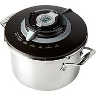 All-Clad PC8 Precision Stainless Steel Pressure Cooker Cookware, 8.4-Quart, Silver