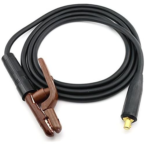 WeldingCity 300A Stick Electrode Holder and 10-ft Welding Cable Set with Dinse Type Twist Connector