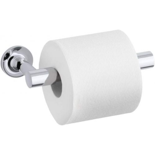  Kohler K-14377-Cp Purist Pivoting Toilet Tissue Holder, Polished Chrome