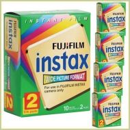 Fujifilm FujiFilm Instax Wide Picture Format Instant Film, 10 Exposures (Pack of 5 Twin Packs)