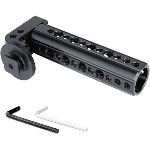  NICEYRIG Hot Shoe Cheese Handle for DSLR Camera Applicable Canon 5d 7d 60d 70d Compatible with Nikon D800