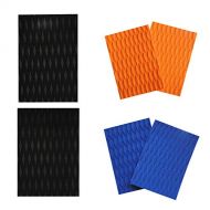 MagiDeal 6 Pieces Ultralight Self Adhesive EVA Traction Pad Deck Grip Tail Pads for Surfboard Paddleboard