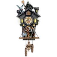 Bradford Exchange The All In Good Time, My Little Pretty Cuckoo Clock With Barking Toto