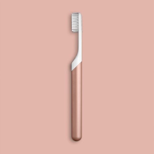  Quip Electric Toothbrush - Copper Metal - Electric Brush and Travel Cover Mount - Frustration Free Packaging