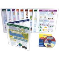 NewPath Learning 10 Piece Mastering Science Visual Learning Guides Set, Grade 8-10