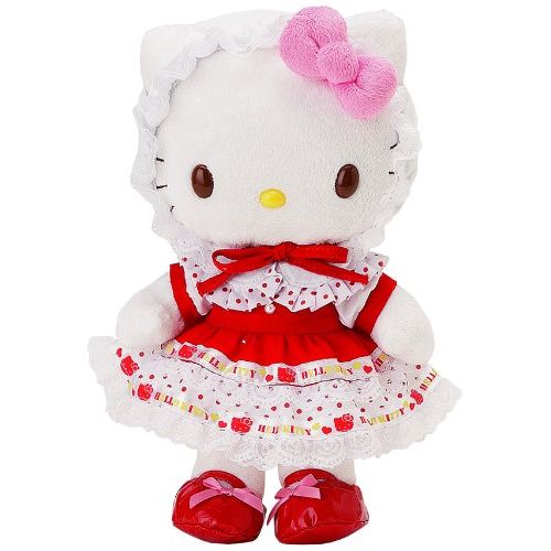 헬로키티 Hello Kitty Accessory - Holiday Red - Dress Me (Outfit Only, Plush Doll NOT Included)