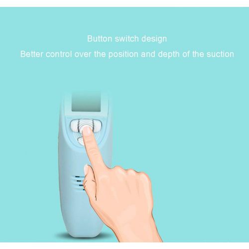  WDXIN Baby Nasal Aspirator Music appease 3-Speed Suction Removable Cleaning Suitable for Newborns, Infants and Young Children