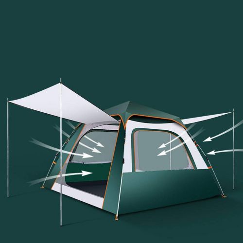  Anchor Outdoor Camping Anti-Storm Thickening 3-4 People Fully Automatic Tent