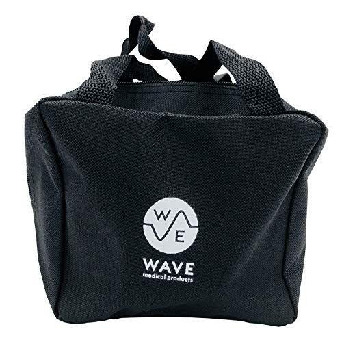  Wave Medical Products Wave Medical WMP101 Compact Piston Compressor with Adult and Childrens Mask Kits + Travel Bag