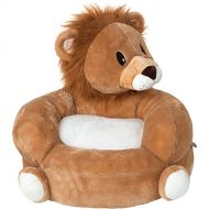 Trend Lab Childrens Plush Character Chair, Lion, Yellow
