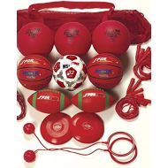Sportime Recess Pack, Red, Grade 4, Set of 20