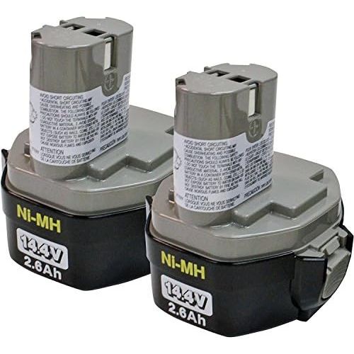  Makita 194157-8 1434 14.4-Volt 2-35-Amp Hour NiMH Pod Style Battery, 2-Pack