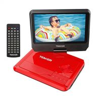 TENKER 9.5 Portable DVD Player with Swivel Screen, Rechargeable Battery and SD Card Slot & USB Port