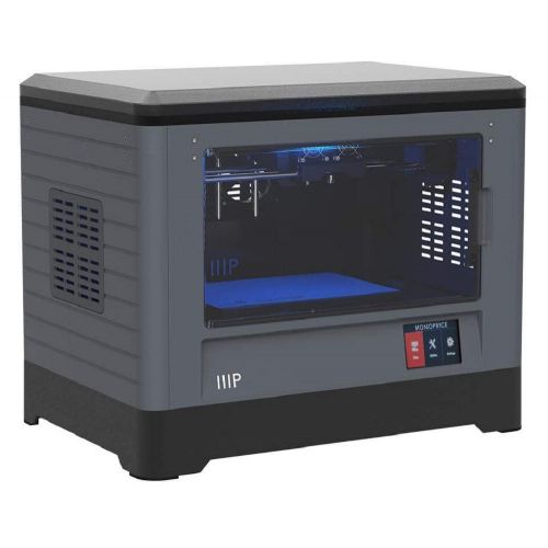  Monoprice Dual Extruder 3D Printer - Black with Heated Build Plate (230 x 150 x 160 mm) Fully Enclosed, Built in Camera, Auto Resume, Touch Screen, Easy Wi-Fi
