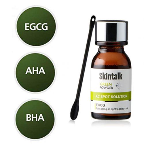  Skin Talk [SKINTALK] Green powder - Anti blemish pimple solution 16ml Acne spot
