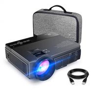 Vankyo vankyo Leisure 3(Upgraded Version) 2400 Lux Mini Projector with 40000 Hours Lamp Life, LED Portable Projector Support 1080P and 170 Display, Compatible with TV Stick, PS4, HDMI, VG