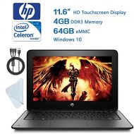 HP Probook 11.6 inch (1366 x 768) Convertible Touchscreen Laptop, Intel Celeron, 64GB SSD, 4GB RAM, Win10 WValued 25.99 Wiping Cloth 3 in 1 USB Charging Cable