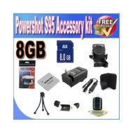 BVI PowerShot S95 Accessory Saver Bundle (8GB SDHC Memory + Extended Life Battery + USB Card Reader + Deluxe Camera Case + Accessory Saver Bundle)!
