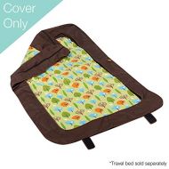 Leachco BumpZZZ Travel Bed Cover, BrownGreen Forest Frolics
