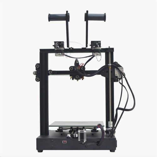  Geeetech GEEETECH A20M 3D Printer with Mix-Color Printing, Integrated Building Base & Dual extruder Design, Filament Detector and Break-resuming Function, 255×255×255mm³, Prusa I3 Quick Ass