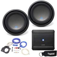 Alpine MRV-M500 Amplifier and Two S-W10D2 S-Series 10 Dual 2-Ohm Subwoofers - Includes Wire kit