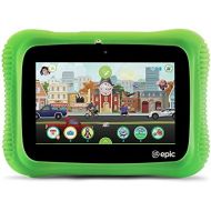 [아마존베스트]LeapFrog Epic Academy Edition 7-Inch Touchscreen Kids Tablet with 1.3 GHz Quad-Core Processor 16GB Memory and Android OS, Green (Non-Retail Packaging)