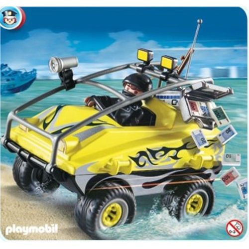 플레이모빌 PLAYMOBIL Playmobil 4449 Robber Amphibious Vehicle