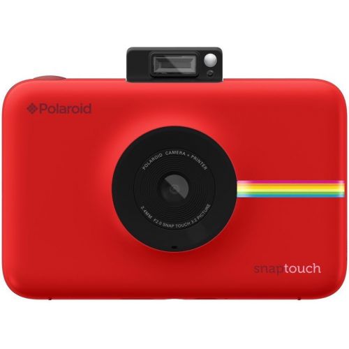 폴라로이드 Polaroid Snap Touch Portable Instant Print Digital Camera with LCD Touchscreen Display (Red)