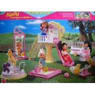 Barbie KELLY Playground Playset (1998 Arcotoys, Mattel)