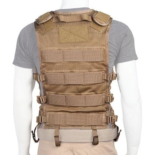  Atlas 46 AIMS Saratoga Vest Universal Chest Rig - Small, Black | Hand Crafted in The USA