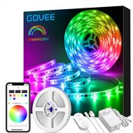 [아마존핫딜]Govee Dreamcolor Led Strip Beleuchtung, 5M Wasserdicht Led Streifen Sync mit Musik, Farbwechsel Steuerbar via Handy Licht Band fuer Party, Raum, Schlafzimmer, TV, Kueche, Weihnachten