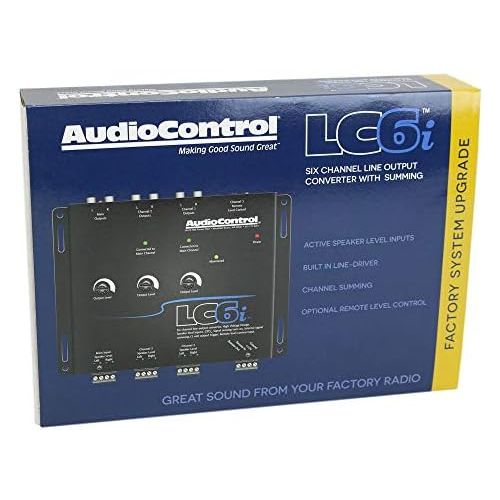  AudioControl LC6i Black Audio Control