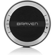 Braven BRAVEN Mira Portable Wireless Bluetooth Speaker [10 Hour Playtime][Waterproof] Built-In 1200 mAh Power Bank Charger - Black