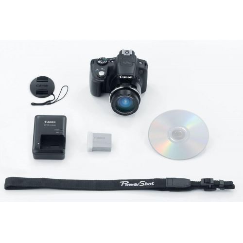 캐논 Canon PowerShot SX50 HS 12MP Digital Camera with 2.8-Inch LCD (Black)