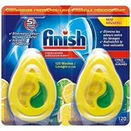 Bulk Finish Dishwasher Freshener, 1,200 washes, Citrus Scent, 0.17 fl oz / 5ml, Bulk Case of 10 - Total 20 Count