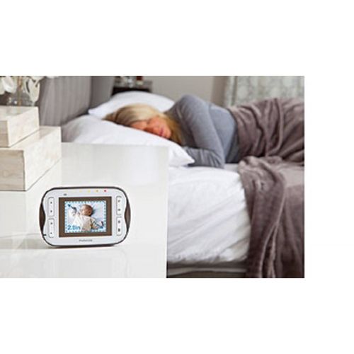 모토로라 Motorola Digital Video Baby Monitor MBP41S with Video 2.8 Inch Color Screen, Infrared Night Vision, with...