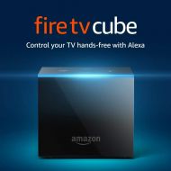Amazon Fire TV Cube, hands-free with Alexa and 4K Ultra HD (includes all-new Alexa Voice Remote), streaming media player