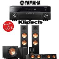 Klipsch RP-280F 5.1-Ch Reference Premiere Home Theater Speaker System with Yamaha AVENTAGE RX-A880 7.2-Channel 4K Network AV Receiver