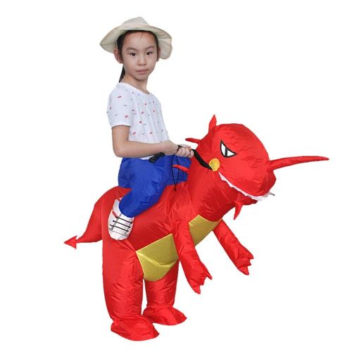  AutumnFall_Toy AutumnFallClearance Sale!3 Colors T-Rex Inflatable Carnival Funny Clothes Outdoor Toys Giant Children Dinosaur Cosplay Suits Christmas Halloween Party Props