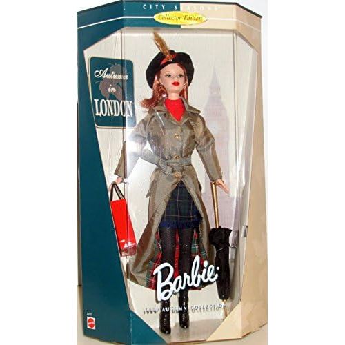 바비 Barbie City Seasons Collector Edition Autumn in London -- 1999 Autumn Collection