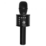 BONAOK Wireless Bluetooth Karaoke Microphone,3-in-1 Portable Handheld karaoke Mic Christmas Gift Home Party Birthday Speaker Machine for iPhoneAndroidiPadSony, PC and All Smartp
