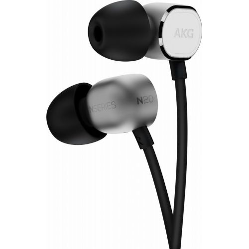  AKG N20U Canal Type Earphone AndroidiOS Switch Remote Mic Silver