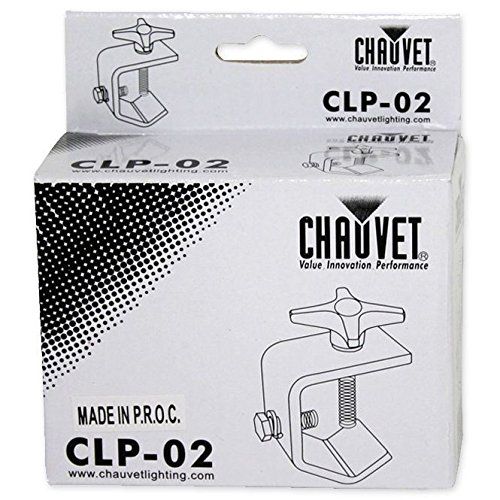  CHAUVET DJ (64) Chauvet CLP-02 Truss Lighting Clamps For Light Mounting Up to 55 LBS CLP02