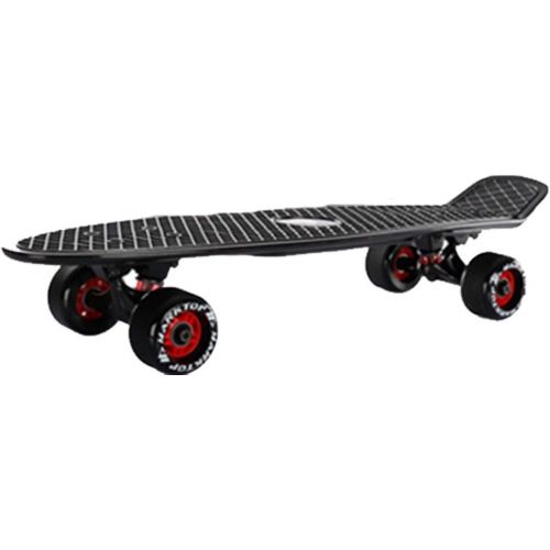  WEI KANG Jugendlichbuerstenstrasseplastikgrosse Fischplatte Rollerjungen Und Madchen Kleine Fischplatte Erwachsener Vierrad-Skateboard