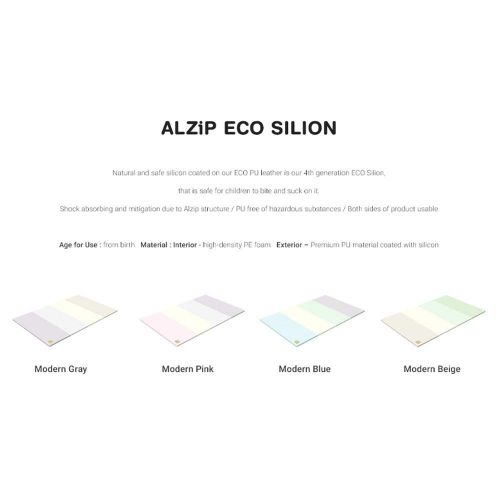  Alzipmat [Alzip Mat] Baby Playmat - Eco Silon Modern (Non-Toxic, Non-Slip, Waterproof) (Modern Pink, XG)
