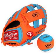 [아마존베스트]Rawlings Baseball Gloves & Mitts for kids (blue+orange, 11 inch)