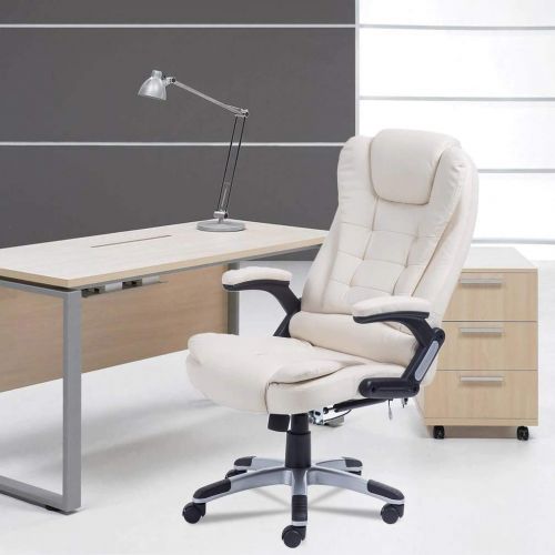 Aoti 360 Degree Rotation Home Office Computer Desk Executive Ergonomic Height Adjustable 6 Point Wireless Game Massage Chair