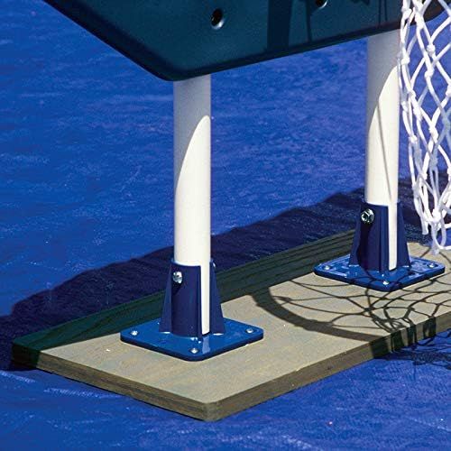  Poolmaster 72776 Above-Ground Mounted Poolside Volleyball  Badminton Game with Perma-Top Mounts