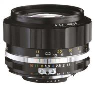 Voigtlander Nokton 58mm f/1.4 SL II S AI-S Lens, Black