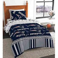 The Northwest Company NFL New England Patriots Twin Bed in a Bag Complete Bedding Set #729445576